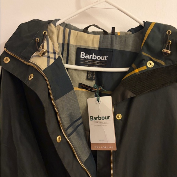 Barbour Ryedale wax hooded jacket - Picture 6 of 7